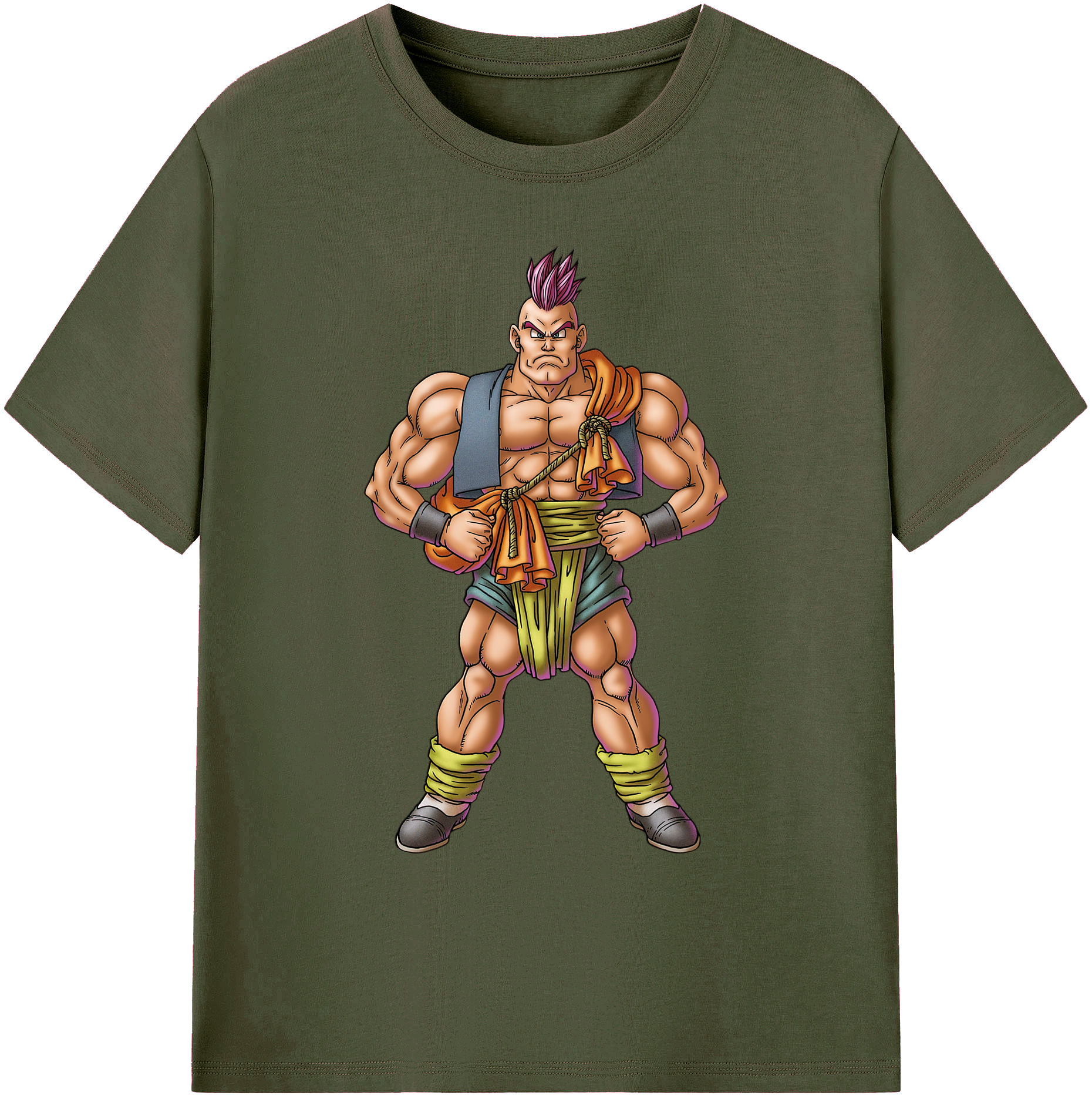（画像用） ドラゴンクエスト Doragon Kuesuto Dragon Quest 綿100％ メンズ半袖Tシャツ｜肌触りやわらか＆通気性